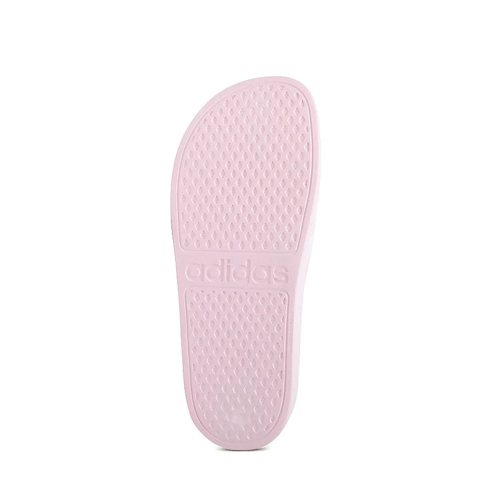 Store adidas Adilette Aqua Slide Sandal - Little Kid / Big Kid - Clear Pink