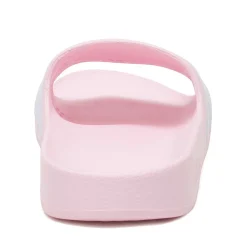 Store adidas Adilette Aqua Slide Sandal - Little Kid / Big Kid - Clear Pink