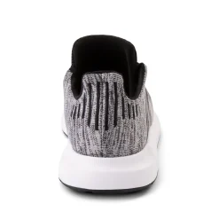 Store adidas Swift Run Athletic Shoe - Little Kid - Grey / Black