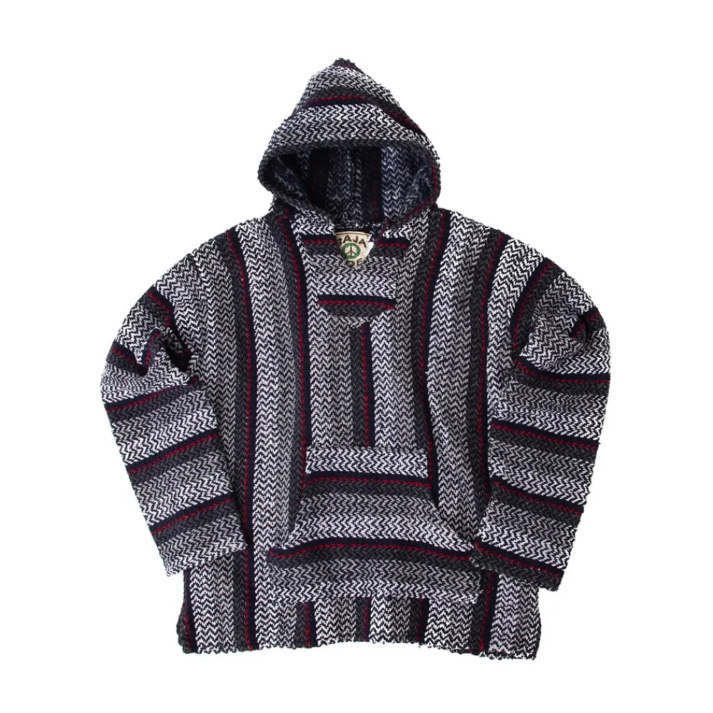 Hot Crocs Baja Poncho - Black / Grey