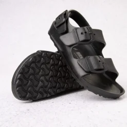 Clearance Birkenstock Milano Eva Sandal - Toddler / Little Kid - Black
