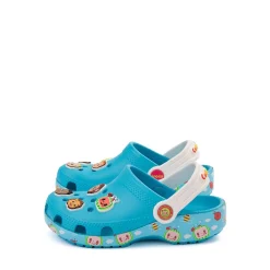 Outlet Crocs Cocomelon X Classic Clog - Baby / Toddler - Electric Blue