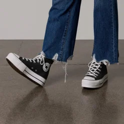 Best Converse Chuck Taylor All Star Hi Lift Sneaker - Little Kid - Black