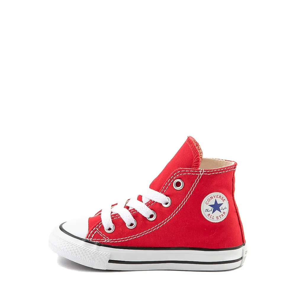 Shop Converse Chuck Taylor All Star Hi Sneaker - Baby / Toddler - Red