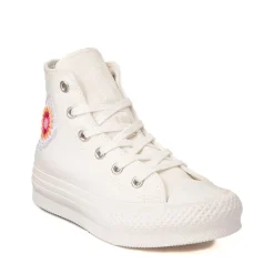 Sale Converse Chuck Taylor All Star Hi Lift Festival Florals Sneaker - Little Kid - Vintage White