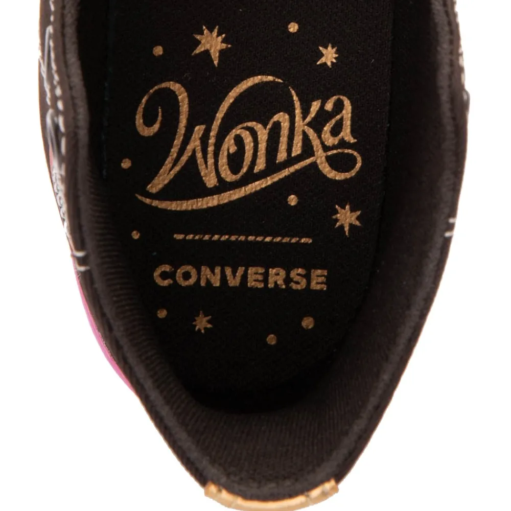 Clearance Converse X Wonka Chuck Taylor All Star Hi Sneaker - Little Kid - Brown