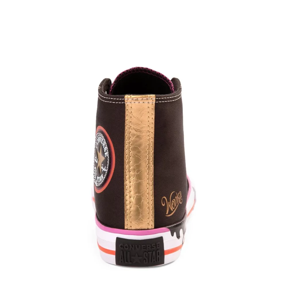 Clearance Converse X Wonka Chuck Taylor All Star Hi Sneaker - Little Kid - Brown