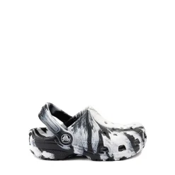 Best Crocs Classic Clog - Baby / Toddler - Marbled Black / White