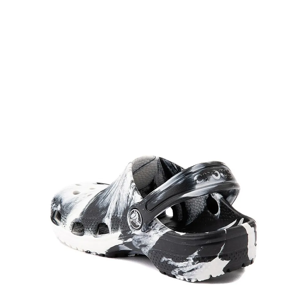 Best Crocs Classic Clog - Baby / Toddler - Marbled Black / White
