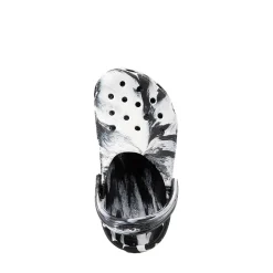 Best Crocs Classic Clog - Baby / Toddler - Marbled Black / White