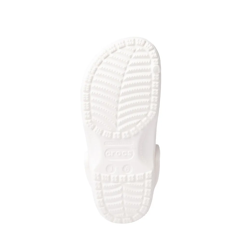 Hot Crocs Classic Clog - Little Kid / Big Kid - White