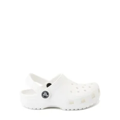 Shop Crocs Classic Clog - Toddler / Little Kid - White