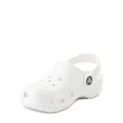 Shop Crocs Classic Clog - Toddler / Little Kid - White