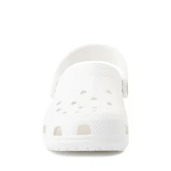Shop Crocs Classic Clog - Toddler / Little Kid - White