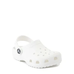 Shop Crocs Classic Clog - Toddler / Little Kid - White