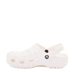 Hot Crocs Classic Geometric Clog - White