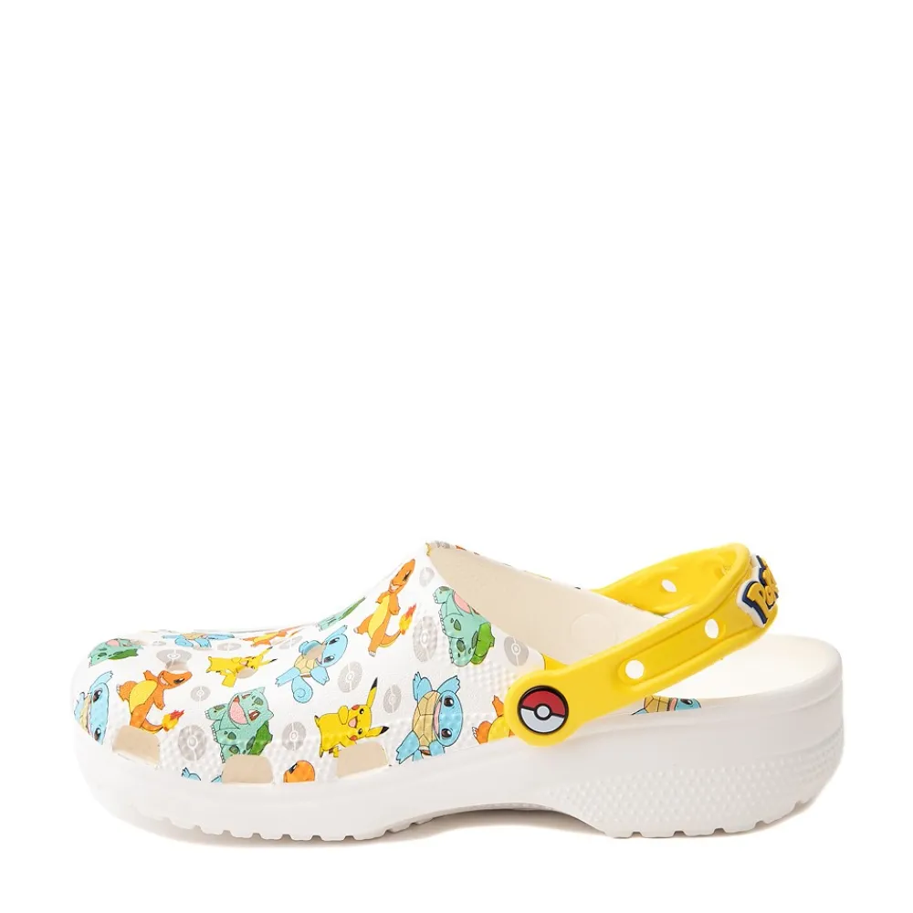 Sale Crocs Classic Pokemon Clog - White / Multicolour
