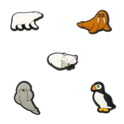 Flash Sale Crocs Jibbitz Arctic Animals Shoe Charms 5 Pack - Multicolor