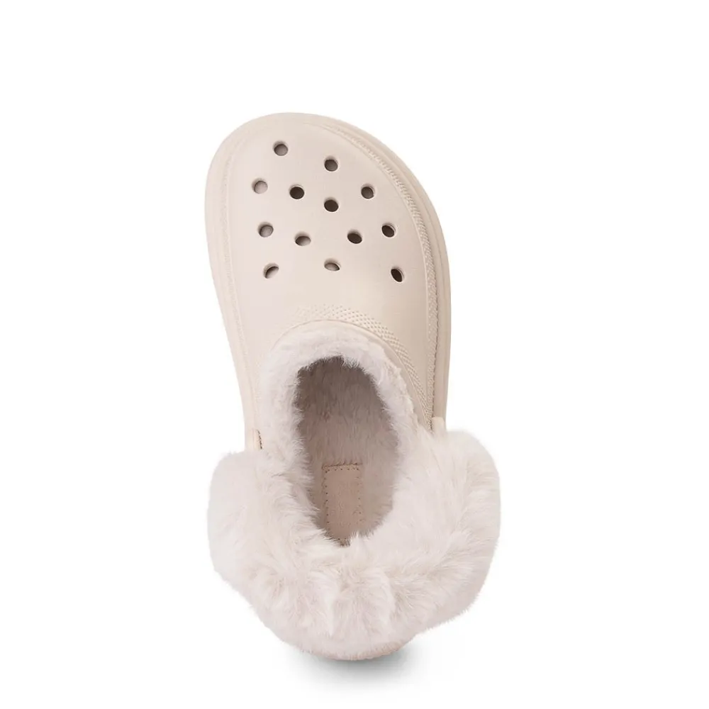Fashion Crocs Stomp Lined Platform Clog - Stucco