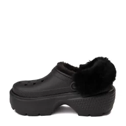 Shop Crocs Stomp Lined Platform Clog - Black