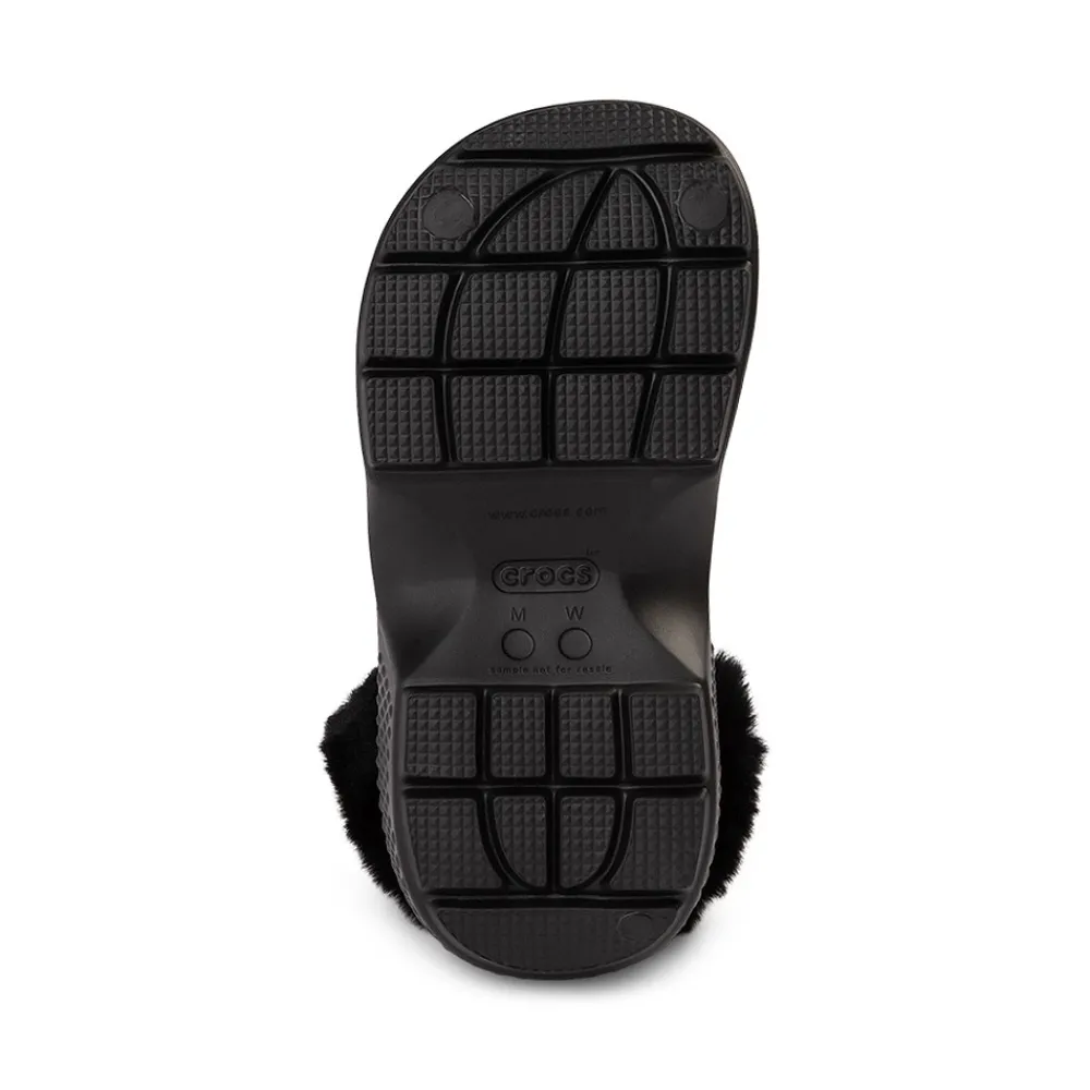 Shop Crocs Stomp Lined Platform Clog - Black