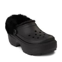 Shop Crocs Stomp Lined Platform Clog - Black
