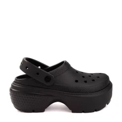 Clearance Crocs Stomp Platform Clog - Black