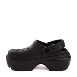 Clearance Crocs Stomp Platform Clog - Black