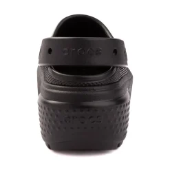 Clearance Crocs Stomp Platform Clog - Black