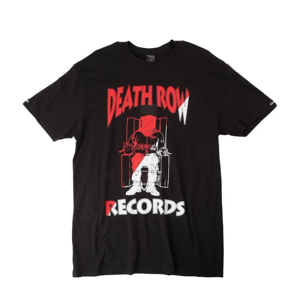 Hot Crocs Death Row Records Split Tee - Black