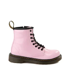Fashion Dr. Martens 1460 8-Eye Patent Boot - Little Kid / Big Kid - Pale Pink