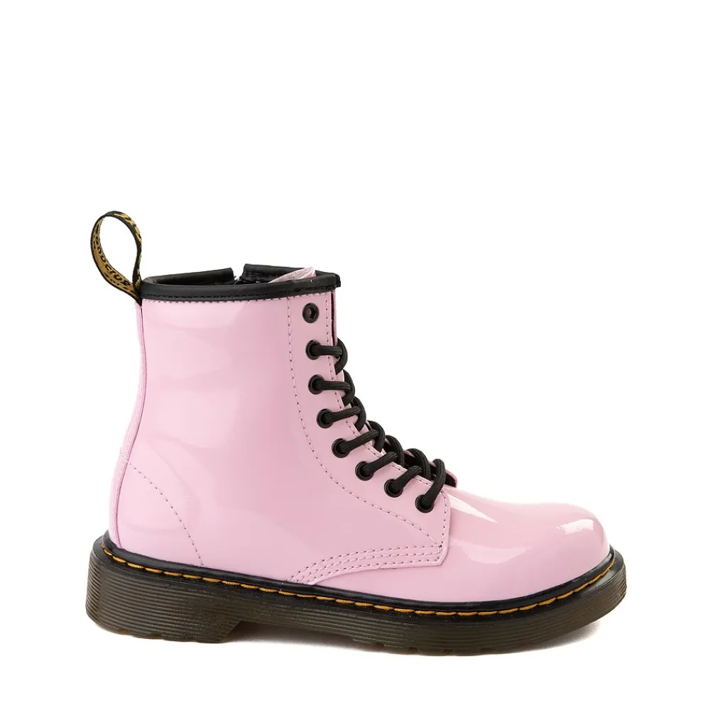 Fashion Dr. Martens 1460 8-Eye Patent Boot - Little Kid / Big Kid - Pale Pink