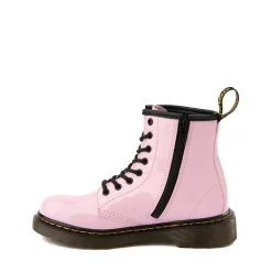 Fashion Dr. Martens 1460 8-Eye Patent Boot - Little Kid / Big Kid - Pale Pink