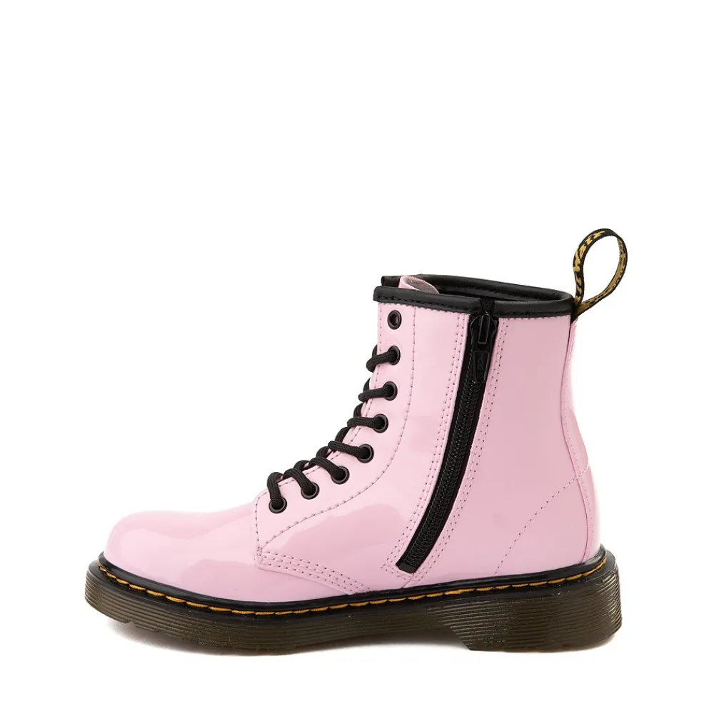 Fashion Dr. Martens 1460 8-Eye Patent Boot - Little Kid / Big Kid - Pale Pink