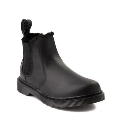 Online Dr. Martens 2976 Faux Fur-Lined Chelsea Boot - Big Kid - Black