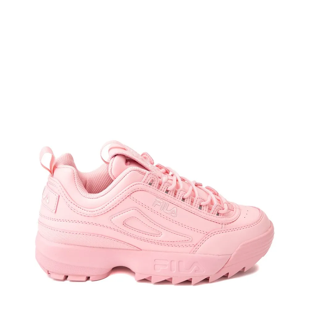 Clearance Fila Disruptor 2 Athletic Shoe - Big Kid - Pink Monochrome