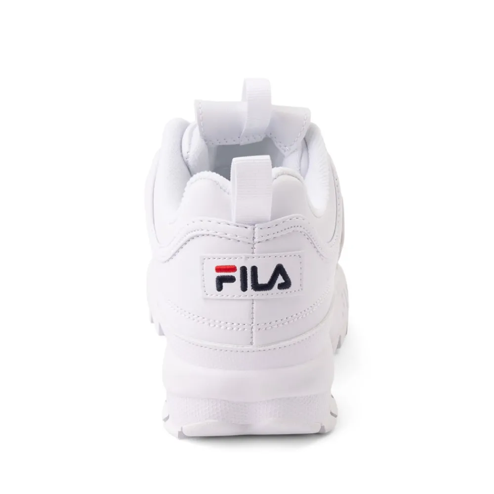 Clearance Fila Disruptor 2 Athletic Shoe - Big Kid - White / Navy / Red