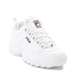 Clearance Fila Disruptor 2 Athletic Shoe - Big Kid - White / Navy / Red
