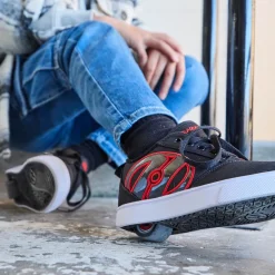 Best Sale Heelys Pro 20 Lg Skate Shoe - Little Kid / Big Kid - Black / Carbon / Red