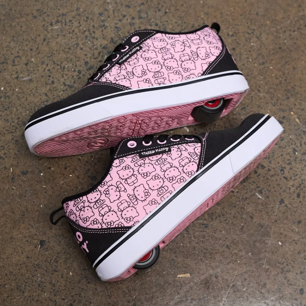 Cheap Heelys X Hello Kitty® Pro 20 Skate Shoe - Little Kid / Big Kid - Black / Pink