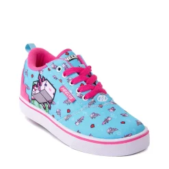 New Heelys X Minecraft Pro 20 Skate Shoe - Little Kid / Big Kid - Aqua / Pink
