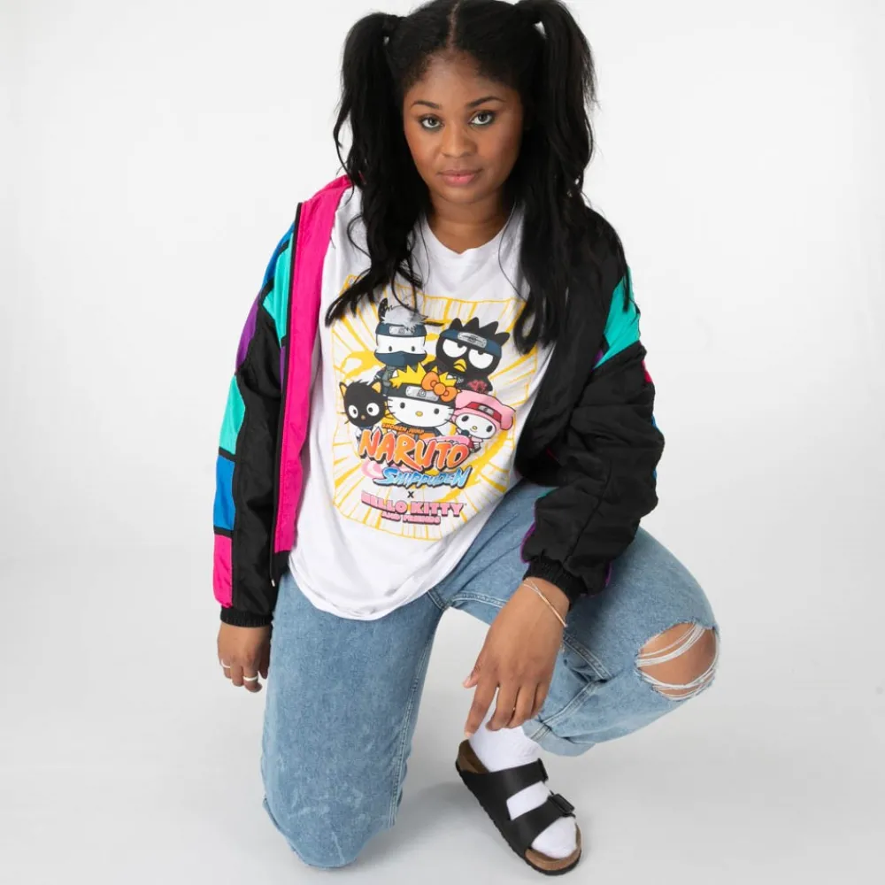 Best Hello Kitty ® X Naruto Long Sleeve Tee - White