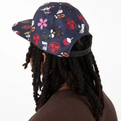 New Hello Kitty ® X Naruto Snapback Hat - Black