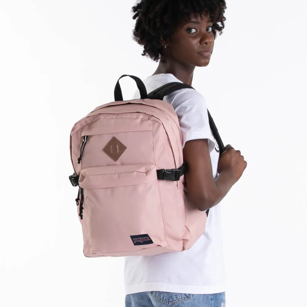 Shop JanSport Main Campus Backpack - Misty Rose