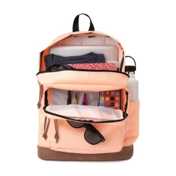 Fashion JanSport Right Pack Backpack - Peach Neon