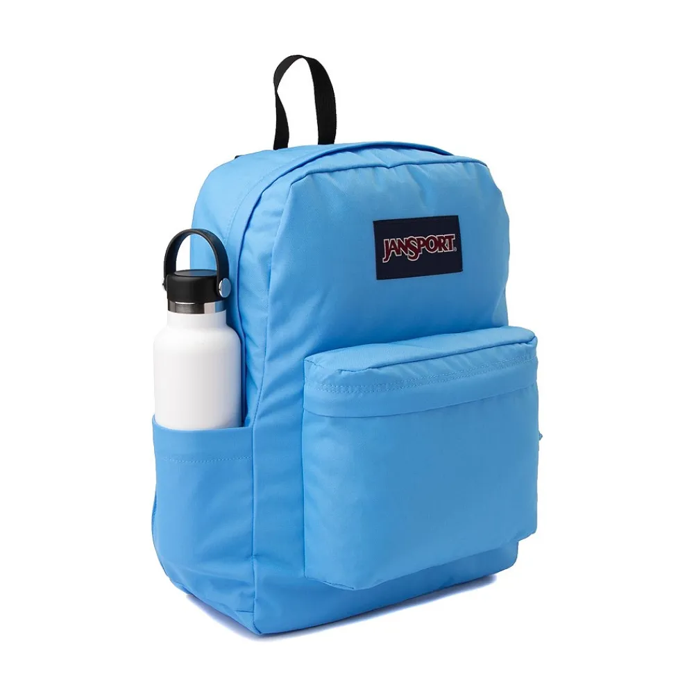 Shop JanSport Superbreak® Plus Backpack - Blue Neon