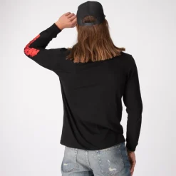 Flash Sale Crocs Mens A Nightmare On Elm Street Long Sleeve Tee - Black