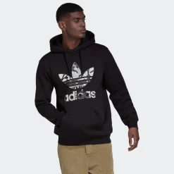 Fashion adidas Mens Camo Series Infill Hoodie - Black