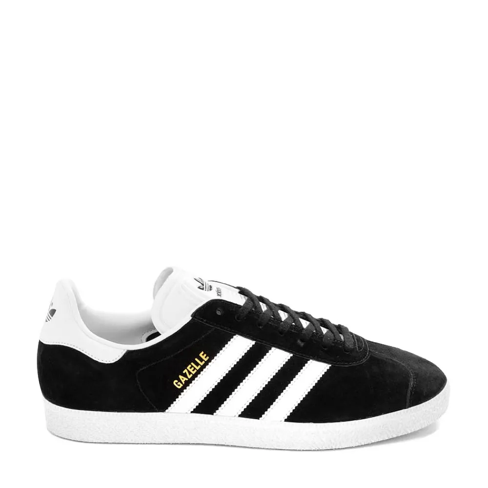 Online adidas Mens Gazelle Athletic Shoe - Black / White