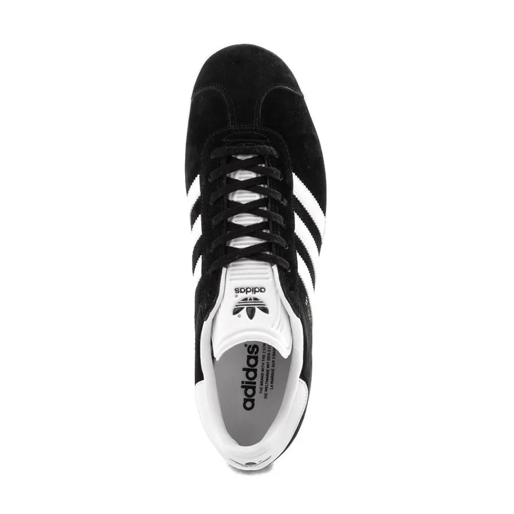 Online adidas Mens Gazelle Athletic Shoe - Black / White
